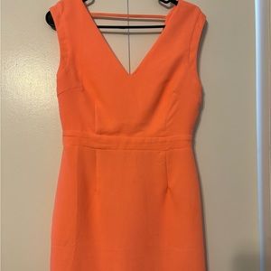 SPRING BREAK SALE! Boutique, peach/coral, open back dress